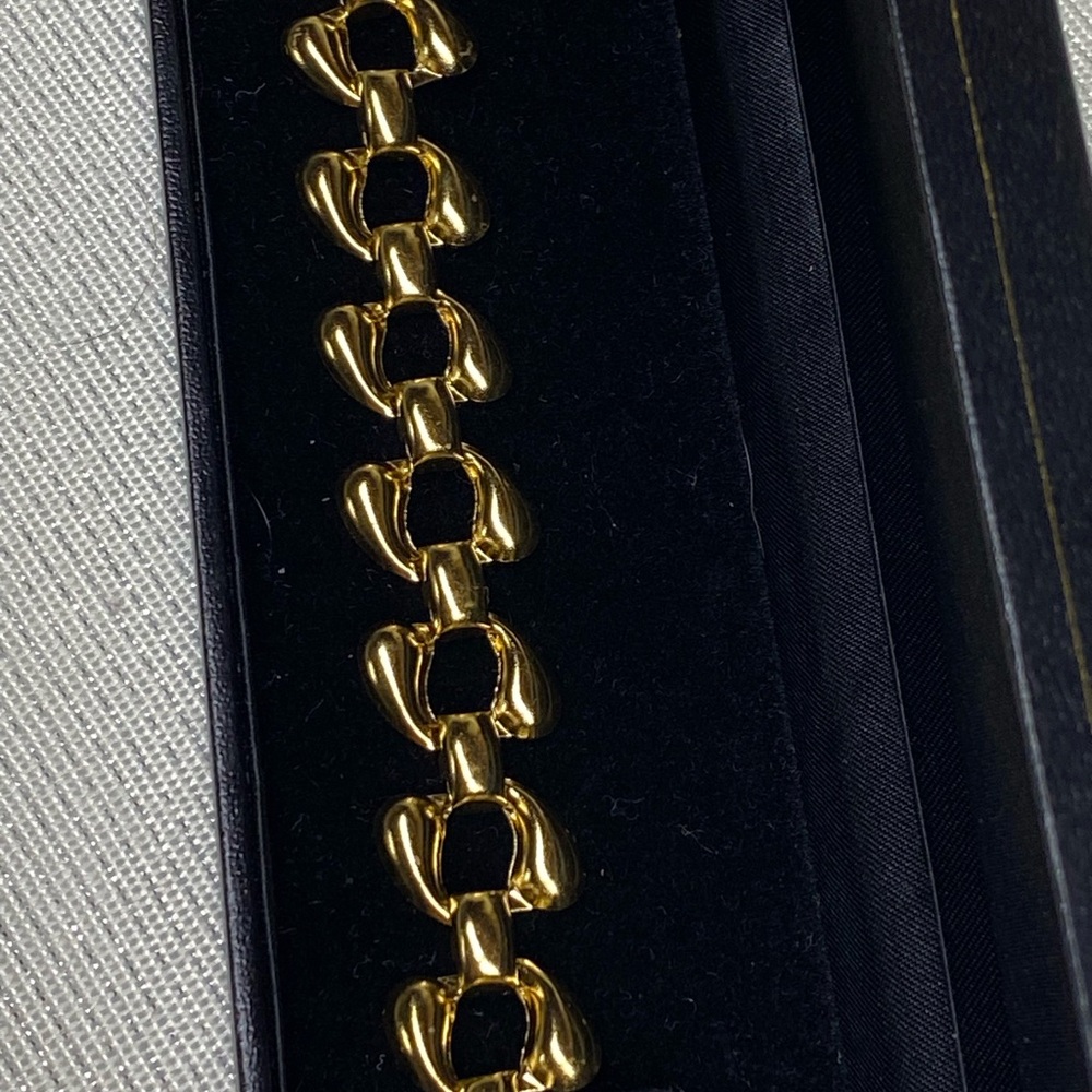 Gold Stainless Steel Chain Bracelet